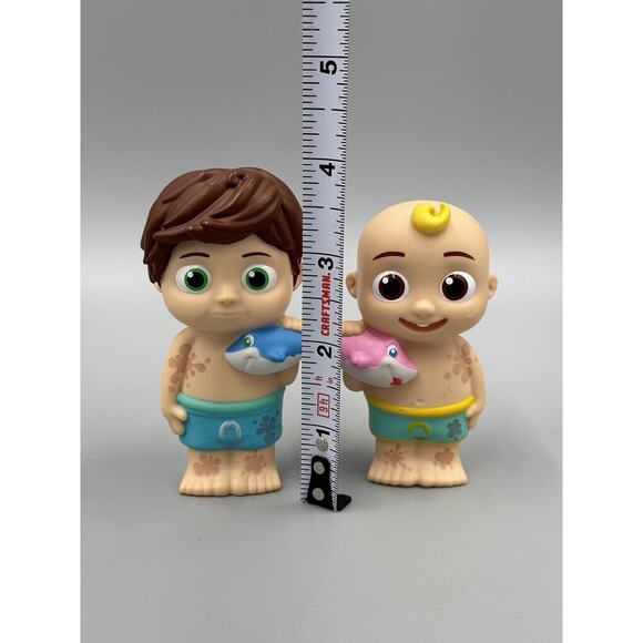 Cocomelon Musical Bath Tub Playset Replacement Toy Action Figures Only Lot Of 2 - Picture 2 of 8